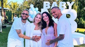 Neymar Jr, Bianca Coimbra, Bruna Biancardi e Cris Guedes - Foto: Reprodução / Instagram