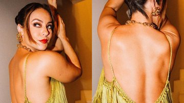 Paolla Oliveira surge arrasadora com vestido de franjas - Reprodução/Instagram