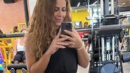 Viviane Araújo exibe corpão torneado na academia - Reprodução/Instagram
