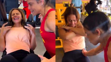 Mãe de Joquim, Viviane Araujo mostra treino pesado - Reprodução/Instagram