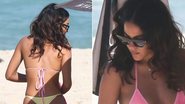 Bella Campos curte dia na praia com o namorado, MC Cabelinho - Fotos: Dilson Silva / AgNews