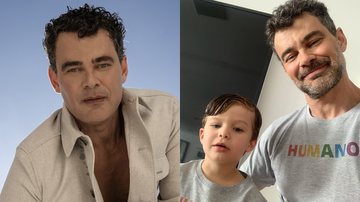 Ator Carmo Dalla Vecchia é pai de Pedro, que está com três anos - Foto: Vinícius Mochizuki / Instagram