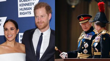 De acordo com site, Rei da Inglaterra espera crise no casamento de Harry com Meghan Markle - Foto: Getty Images
