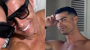 De sunga, jogador português Cristiano Ronaldo aproveita viagem de barco ao lado da família - Foto: Reprodução / Instagram