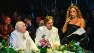 A cantora Daniela Mercury durante homenagem no casamento de Zé Celso e Marcelo Drummond - Foto: Divulgação/AgNews