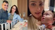 Esposa de Juliano Cazarré confessa preocupação com saúde da filha - Reprodução/Instagram