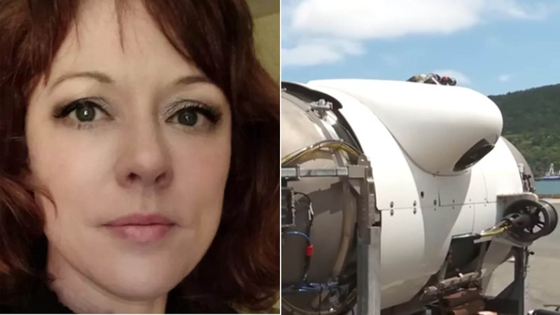 Irlandesa revela que sonhou com acidente do submarino Titan há 10 anos - Foto: Reprodução / Facebook e YouTube