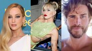 Jennifer Lawrence fala sobre Liam Hemsworth e Miley Cyrus - Foto: Getty Images / Instagram