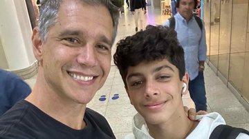 Filho de Marcio Garcia realiza primeira viagem sozinho - Reprodução/Instagram