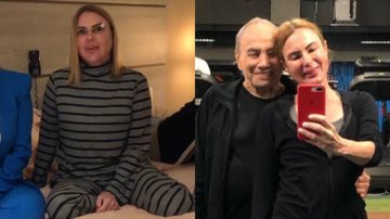 Atriz Mari Saade, esposa de Stênio Garcia, passa mal após polêmicas envolvendo harmonização facial do ator - Foto: Reprodução / Instagram