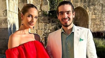 João Guilherme e Schynaider Moura dão show de elegância em Jerusalém - Reprodução/Instagram