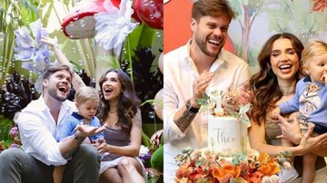 Paula Amorim e Breno Simões fazem festão para comemorar aniversário do filho - Reprodução/Instagram/Andrezza Maris