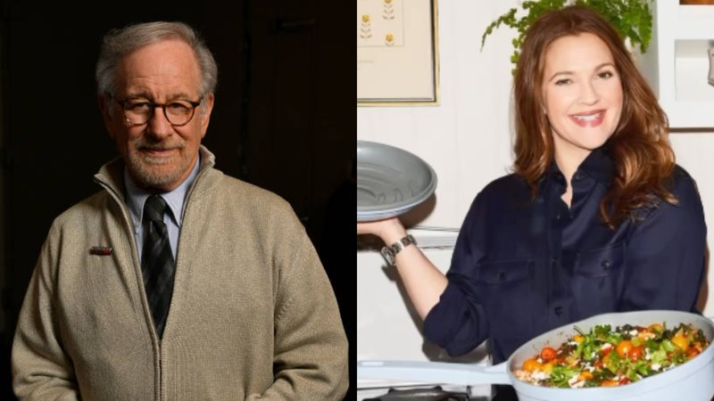 Cineasta Steven Spielberg negou o pedido da atriz Drew Barrymore para ser seu pai durante gravações de E.T. - Foto: Getty Images