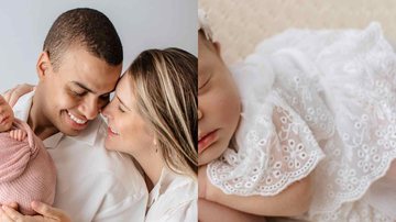 Thiago Oliveira mostra ensaio newborn da filha - Reprodução/Instagram/Daniela Arenhardt