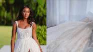 Camilla de Lucas mostra o vestido sujo após o casamento - Reprodução/Instagram