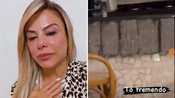 Esposa de Leonardo entra em pânico após casa ser invadida: "Tô tremendo" - Reprodução/ Instagram