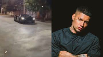 Rapper Filipe Ret se pronuncia após carro milionário ser apreendido em blitz no Rio de Janeiro - Foto: Reprodução / Instagram