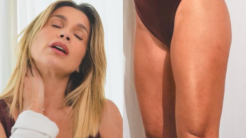 Flávia Alessandra escandaliza ao surgir de calcinha e top - Reprodução/Instagram