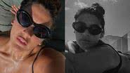 Aos 23 anos, Giulia Costa curte dia de sol na beira da piscina - Reprodução/Instagram