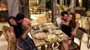 João Gomes e Kevi Jonny curtem jantar com suas namoradas - Foto: Reprodução / Instagram