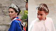 Kate Middleton e a princesa Charlotte - Fotos: Getty Images