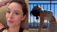 Larissa Manoela esbanja beleza e elasticidade ao mostrar treino de Yoga - Reprodução/Instagram