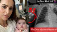 Letícia Cazarré fala sobre estado de saúde da filha e pede orações - Foto: Reprodução/Instagram