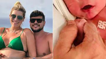 Paula e Cristiano celebram o nascimento do filho - Foto: Reprodução / Instagram