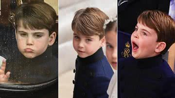 Príncipe Louis na coroação do avô, o Rei Charles III - Foto: Getty Images