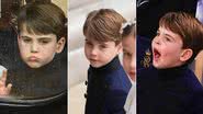 Príncipe Louis na coroação do avô, o Rei Charles III - Foto: Getty Images