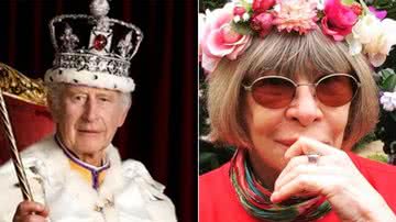 Rei Charles III e Rita Lee - Foto: Reprodução / Instagram