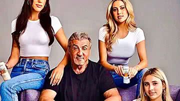 Sylvester Stallone termina com os namorados das filhas - Foto: reprodução/Instagram