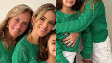 Ticiane Pinheiro encanta ao combinar looks com a mãe e as filhas - Foto: Reprodução/Instagram