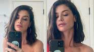 Alinne Moraes posa em ângulo estratégico em selfie no espelho e causa alvoroço na web - Foto: Reprodução/Instagram
