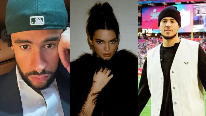 Cantor Bad Bunny parece fazer referência a Devin Booker, ex de Kendall Jenner, em música nova - Foto: Reprodução / Instagram