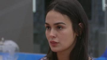 Larissa reagiu às informações passadas por Fred sobre Domitila - Reprodução/Globo