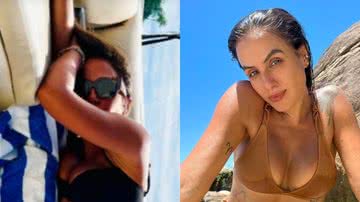 Ex-BBB e empresária Carol Peixinho deixa seguidores babando ao surgir tomando sol exibindo suas curvas impressionantes - Foto: Reprodução / Instagram
