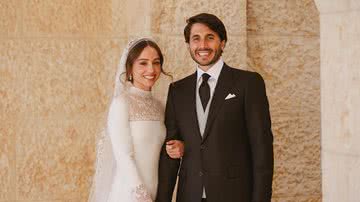 Princesa Iman, da Jordânia, se casa com Jameel Thermiotis em cerimônia luxuosa - Foto: Getty Images