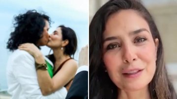Letícia Sabatella troca beijo com a esposa de Paulo Betti: "Meu amor" - Reprodução/ Instagram