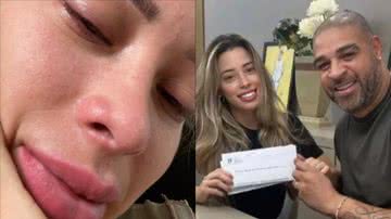 Micaela Mesquita chora por término com Adriano - Foto: Reprodução/Instagram