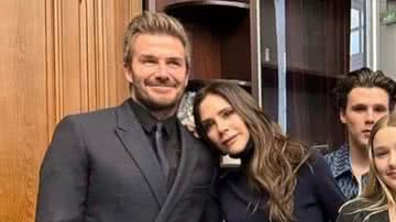A família Beckham se reuniu para prestigiar momento especial na carreira de Victoria Beckham - Reprodução: Instagram