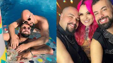 Apresentador Tiago Abravanel e marido Fernando Poli combinam tatuagens fofíssimas em dia especial - Foto: Reprodução / Instagram