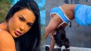 Gracyanne Barbosa choca com pose de quatro invertida - Reprodução/Instagram