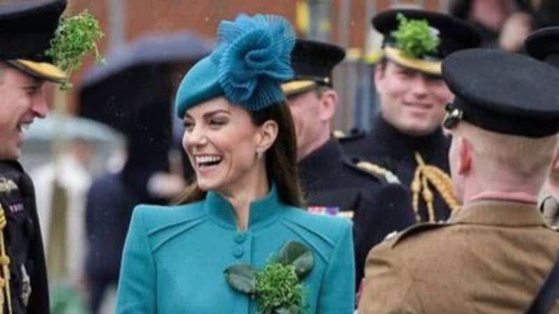 Kate Middleton looks stunning and colorful for a royal visit on a day of celebration in the United Kingdom
