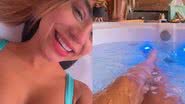 Lexa renova as energias com banho de banheira em SPA - Reprodução/Instagram