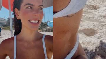 Mariana Goldfarb ostenta corpão em dia na praia - Reprodução/Instagram