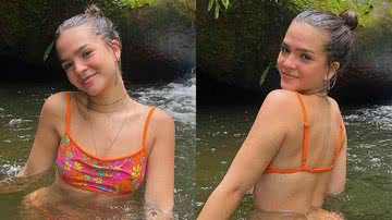 Mel Maia de biquíni na cachoeira - Reprodução/Instagram