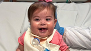 Maria Guilhermina, filha de Cazarré, carrega uma condição rara no coração - Reprodução/Instagram