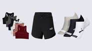 Calça legging, tênis, top e muitos outros itens de moda fitness para você garantir - Reprodução/Amazon