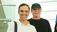 Tadeu Schmidt e Boninho em um shopping no Rio de Janeiro - Fotos: Edson Aipim / AgNews